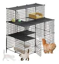 Comprar Jaula Grande Para Gatos Yitahome Con Balcón Y Escaleras