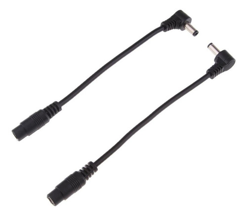 Adaptador De Corriente Dc Macho De 5.5x2.1mm Hembra A