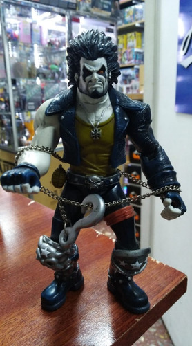 Dc Direct Deluxe Lobo Con Cycle Como Nuevo Abierto