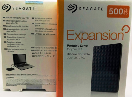 Imagem 3 de 5 de Hd Externo 500gb Seagate Expansion