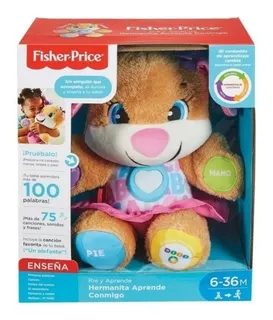 Fisher Price Hermanita Aprende Conmigo Perrita Para Bebé