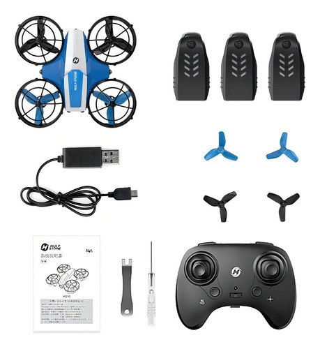 Mini drone Holy Stone HS330 azul 3 baterias