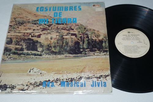 Jch- Banda Musical Jivia Costumbres De Mi Tierra Huaynos Lp