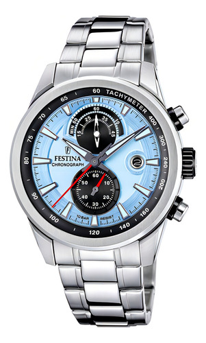 Reloj Festina F20694.2 Hombre Cronógrafo Acero Inoxidable