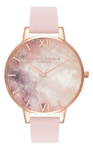 Reloj Olivia Burton Mujer Cuero Ob16sp03 Semi Precious