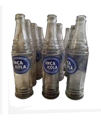 Botellas Vacias Inca Kola Antiguas  X24