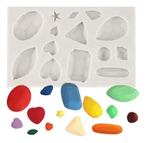 Comprar Gemas De Moldes De Silicona De Diamantes Yanqinms Moldes De