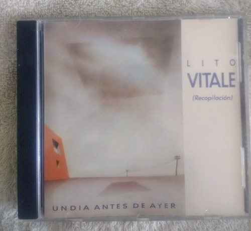 Lito Vitale Un Día Antes De Ayer Cd Original  