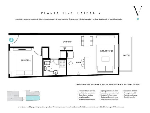 Imagen 7 de 22 de Viamonte Point. Dos Ambientes A Estrenar. Consulta Por Otros Disponibles.
