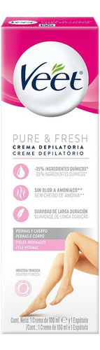 Creme Depilatório Veet 100ml Peles Secas Normais 100ml Veet