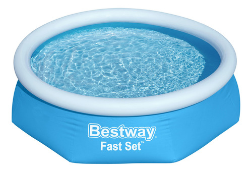 Piscina Bestway Inflable Armado Rápido 1880l 2.44m Familiar