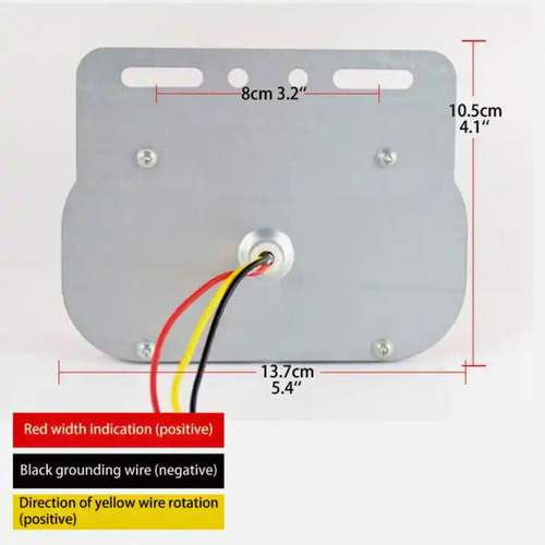 Foco Luz Led Posición Trocha Señalización Secuencial 12/24v
