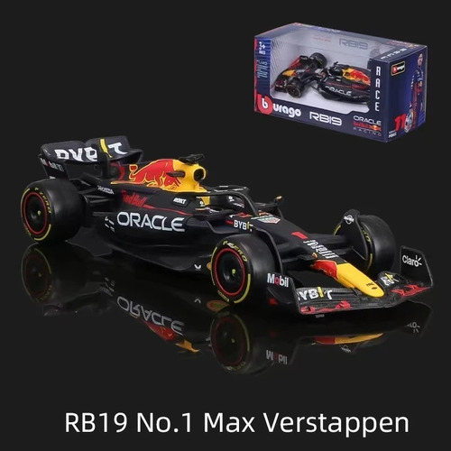 Redbull Rb19 N°1 Max Verstappen Auto Escala 1:43 Año 2023