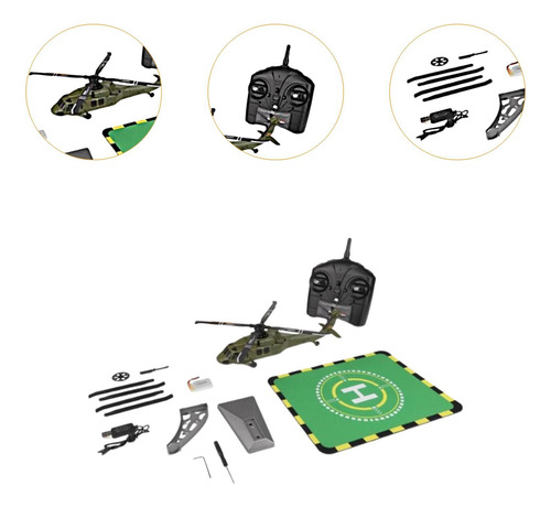 Modelo De Avión De Helicóptero De Control Remoto K170,