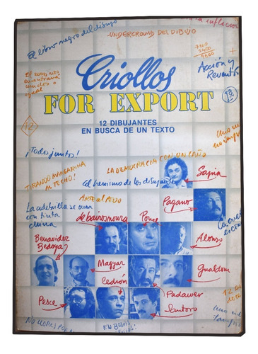 Criollos For Export 12 Dibujantes .dibujos Daniel Santoro