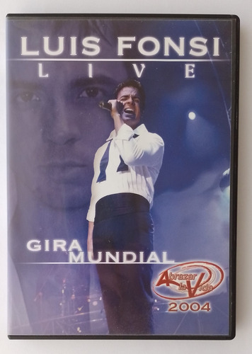 Dvd Luis Fonsi Abrazar La Vida 2004- Original- Impecable