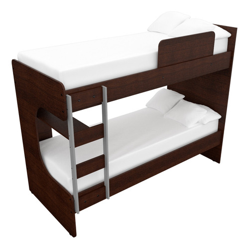 Cama Cucheta Milenial Juvenil Wengue 56737