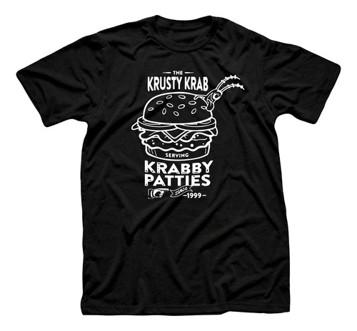 Remera Algodón Premium Bob Esponja Krusty Krab Burger 02