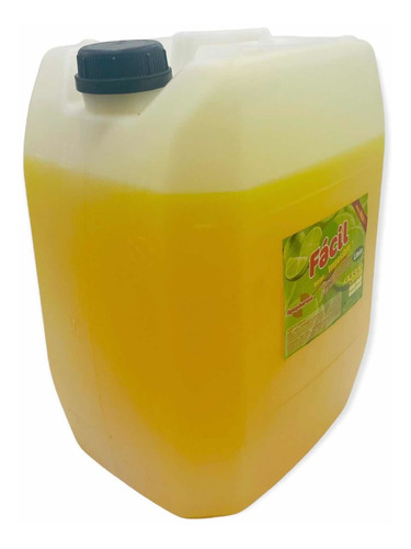 Fácil Detergente Lavaloza Jabon Líquido Para Trastes 10 Lts.