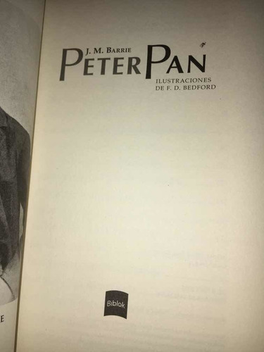Libro Peter Pan James Matthew Barrie