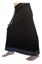 Comprar Falda Pollera Larga De Modal Combinada - 2330 Indumentaria