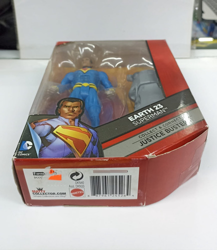 Figura Dc Multiverse Superman Earth 23- Nueva Sellada (Usado)
