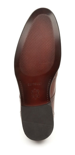 Imagen 5 de 6 de Quirelli 700102brandy Derby Bostoniano Zapato Para Caballero