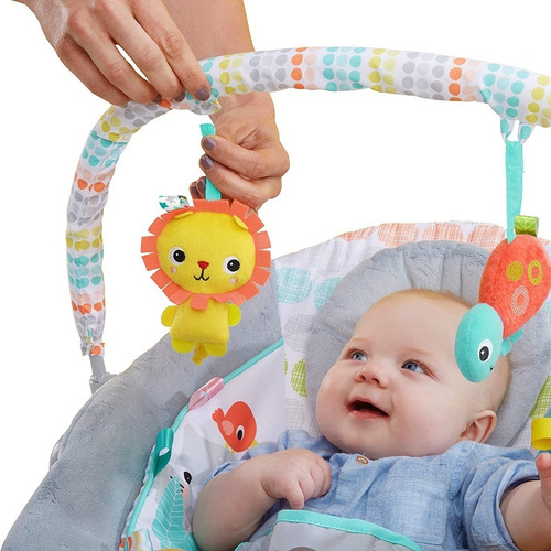 Imagen 9 de 10 de Bouncer Silla Bright Starts Whimsical Wild Musical
