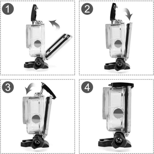 Imagen 7 de 7 de Funda Impermeable Para Gopro Hero 5/6/7
