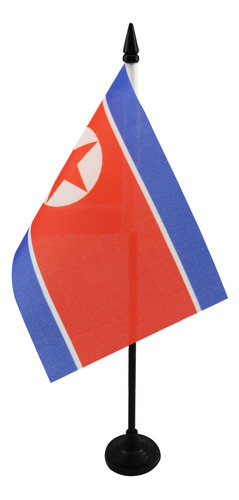 Bandera De La Bandera De Corea Del Norte De Az, 3.9 X 5.9 in