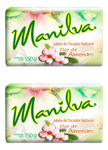 Jabón De Tocador Manilva 150 Gr, 2 Pzas