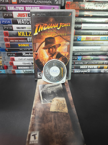 Jogo Indiana Jones And The Staff Of Kings De Psp (Usado)