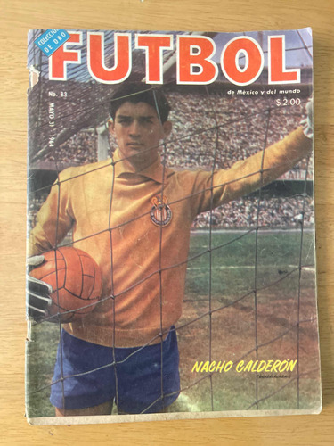 Revista Fútbol Número 83 Año 1964 Calderón En Portada