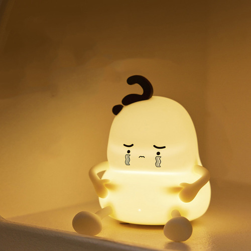 Lámpara De Mesa Recargable Con Luz Nocturna Suave Para Niños