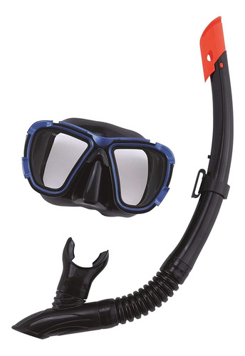 Set Snorkel Y Mascara De Buceo Bestway Ajustable Sin Latex