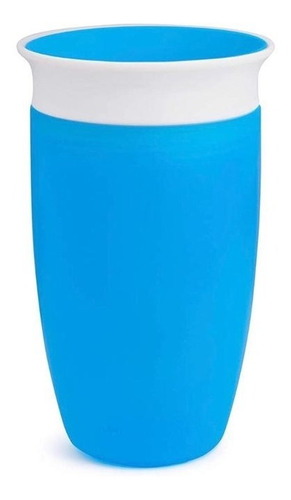 Vaso Antiderrame Entrenador 10oz Munchkin 360 Bebe Azul 12m+