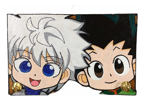 Porta Llaves Pared Hunter Hunter Gon Killua Gastovic Anime