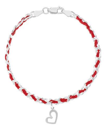 Pulsera De Kabbalah De Corazón Rojo Mujeres Cumpleaño...