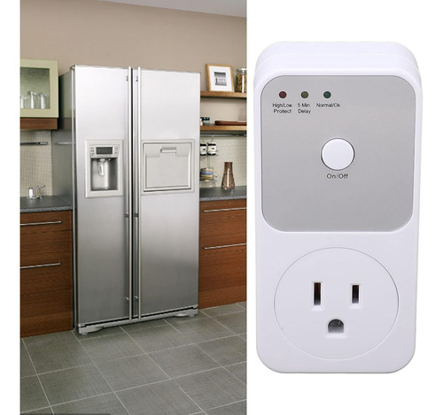 Protector De Voltaje Eléctrico Para Refrigerador Enchufe