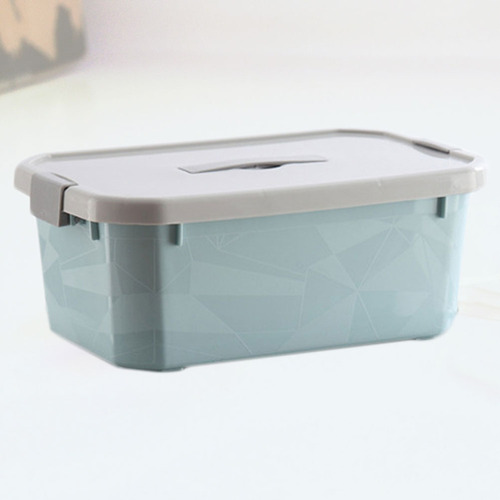 Caja De Almacenamiento De Aperitivos Azul Para Juguetes Y Ro