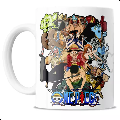 Caneca Personalizada Anime One Piece Personagens