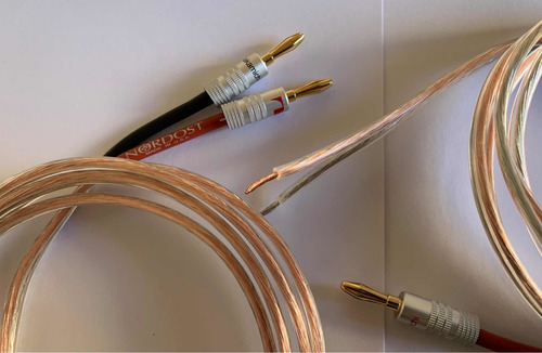 Imagen 5 de 5 de Cables Para Parlantes 1,5 M Banana Nakamichi - Punta Libre