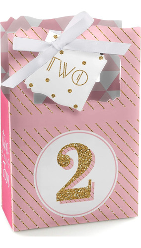 Two Much Fun - Girl - Cajas Regalos De Fiesta De Segund...