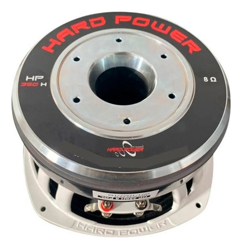 3 Médio Hard Power 8 Pol Cone Seco 350w Rms 8 Ohms Som Carro