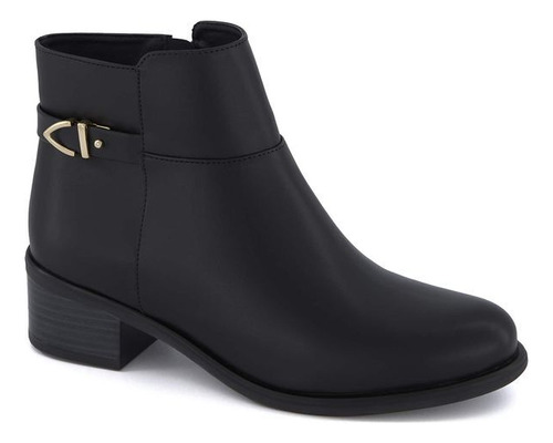 Bota Moda Casuales Pvw96462 Sintetico Argolla Broche Mujer