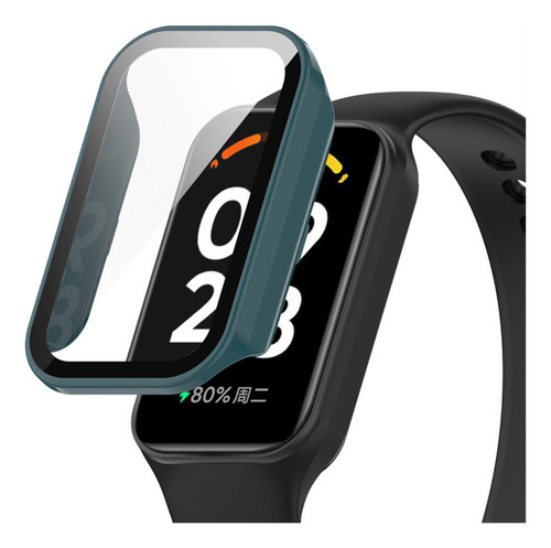 Case Bumper Proteção Tela 360 Para Xiaomi Mi Band 8 Active