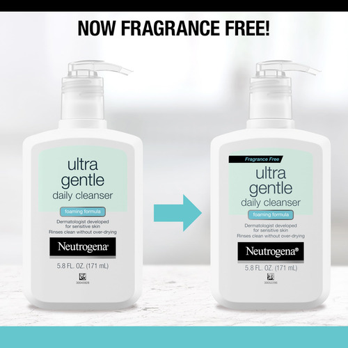 Sabonete Facial Neutrogena Ultra Gentle Daily 172ml Para Pel