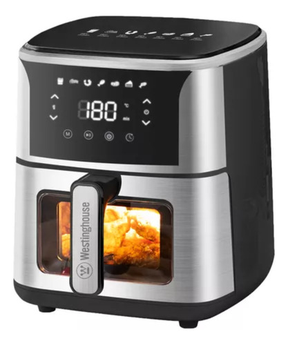 Freidora Aire Sin Aceite Westinghouse Wkaf508 Digital 6,5l