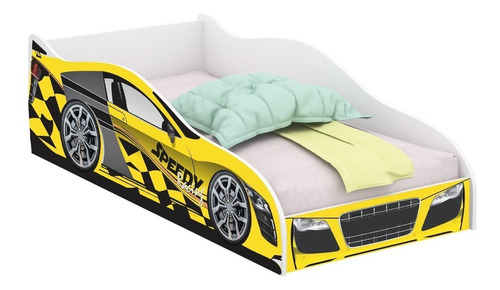 Mini Cama Carro Speedy Racing New C/ Cochão 150x70 D20- 9294