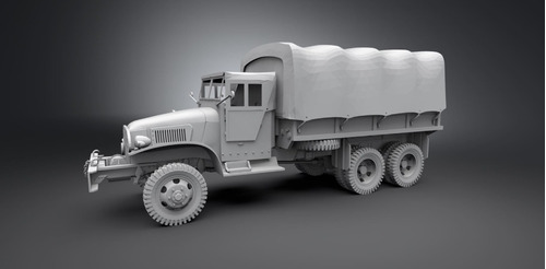 Archivo Stl Impresión 3d - Camiones Militares Pack